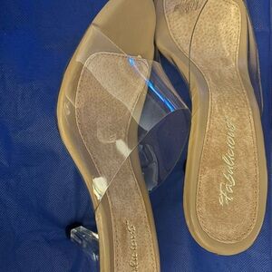 Women's Shoes with Clear Strap